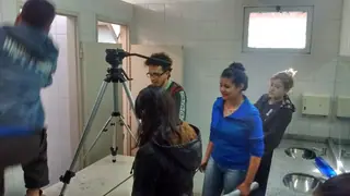 Detrás de escena de «Buscando la salida»
