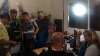 Detrás de escena de «Buscando la salida»