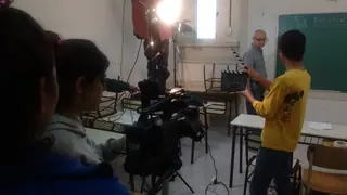 Detrás de escena de «Buscando la salida»