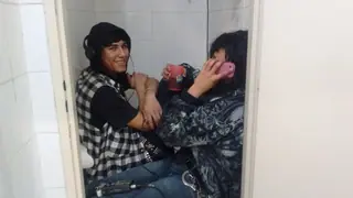 Detrás de escena de «Buscando la salida»