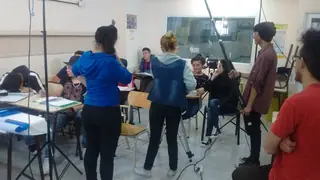 Detrás de escena de «Buscando la salida»