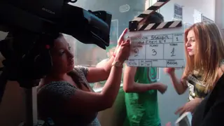 Detrás de escena de «El amor en tiempos de infección»