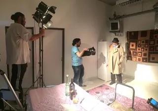Detrás de escena de «El crimen perfecto»
