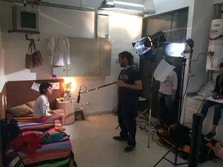 Detrás de escena de «El crimen perfecto»