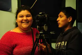 Detrás de escena de «Entre paredes»