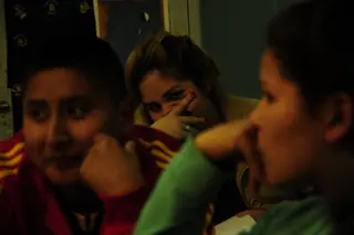 Detrás de escena de «Entre paredes»