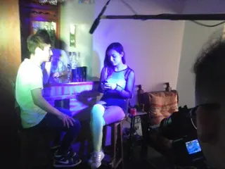 Detrás de escena de «La ultima fiesta»