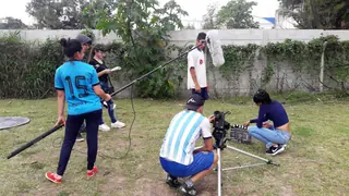 Detrás de escena de «Por amor al futbol»