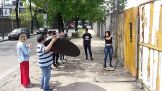 Detrás de escena de «Por amor al futbol»