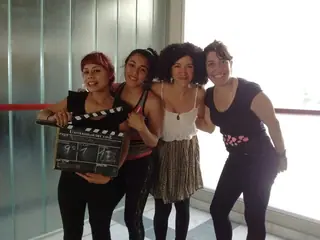Detrás de escena de «Amores sueños y perros»