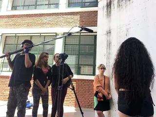 Detrás de escena de «Las redes»