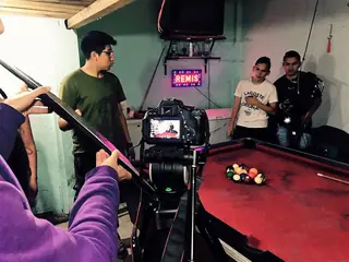 Detrás de escena de «Las redes»