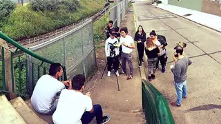 Detrás de escena de «Las redes»