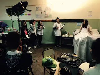 Detrás de escena de «Pluma Negra»