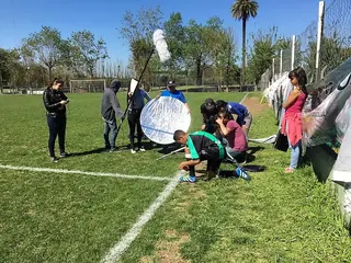 Detrás de escena de «Por amor al futbol»