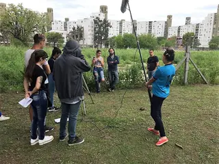 Detrás de escena de «Por amor al futbol»