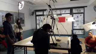 Detrás de escena de «Na hendusei mba'eve (¡No quiero escuchar nada!)»
