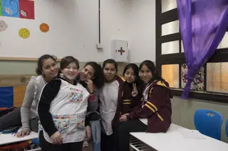 Detrás de escena de «Tras la pantalla»