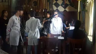 Detrás de escena de «Crimen casi perfecto»