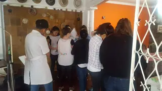 Detrás de escena de «Tras la pantalla»