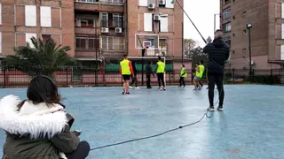 Detrás de escena de «9:05»