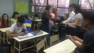 Detrás de escena de «La nota del terror»