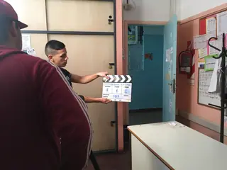 Detrás de escena de «La nota del terror»