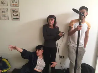 Detrás de escena de «Las mujeres también pueden»