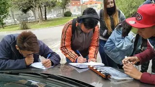 Detrás de escena de «Zona segura»