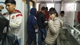Detrás de escena de «Zona segura»