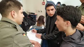 Detrás de escena de «Zona segura»