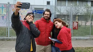 Detrás de escena de «Zona segura»