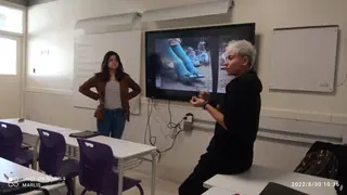 Detrás de escena de «Interferencias»