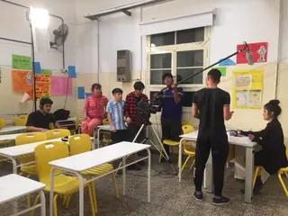 Detrás de escena de «La suplente»