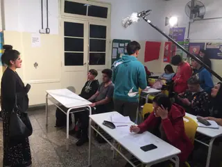 Detrás de escena de «La suplente»