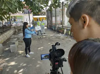 Detrás de escena de «Oscuras luminiscencias»