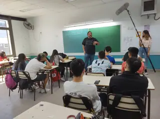 Detrás de escena de «Oscuras luminiscencias»