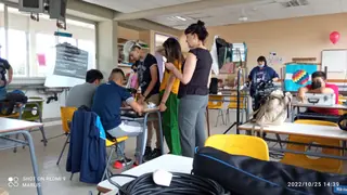 Detrás de escena de «Interferencias»