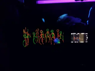 Detrás de escena de «Oscuras luminiscencias»