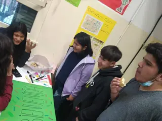 Detrás de escena de «La suplente»