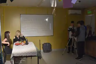 Detrás de escena de «Dos corazones en la oscuridad»