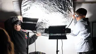 Detrás de escena de «La pizza viviente»