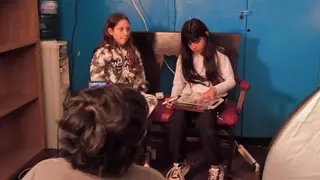 Detrás de escena de «La pizza viviente»