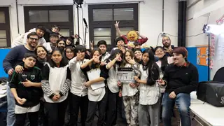 Detrás de escena de «La pizza viviente»