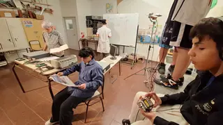 Detrás de escena de «Proyecto Iris»