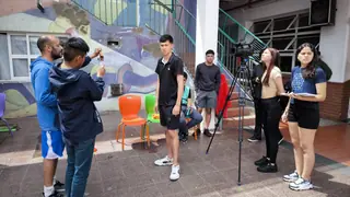 Detrás de escena de «Toby»