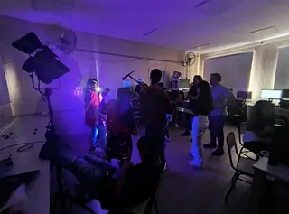 Detrás de escena de «Más allá de la red»