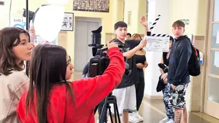 Detrás de escena de «Mi amiga sin voz»