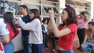 Detrás de escena de «Mi amiga sin voz»
