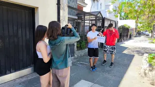 Detrás de escena de «Mi amiga sin voz»